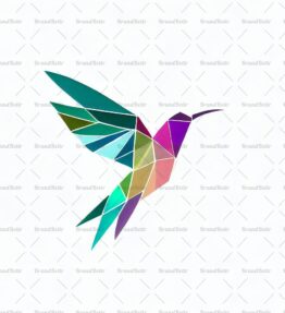 Geometrischer Kolibri
